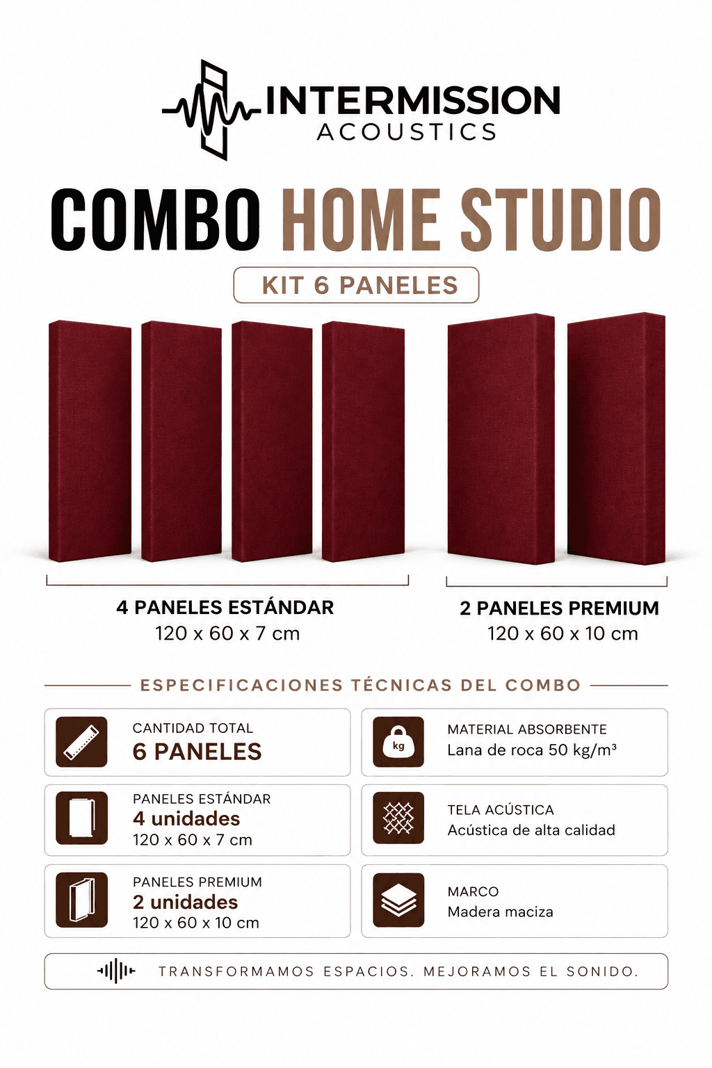 Combo Home Studio Bordeaux 1